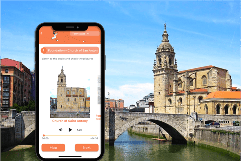 Bilbao's Historic Center: A self-guided tour created by an official guide Getxo Suspension Bridge + Historic Quarter Tour on your mobile