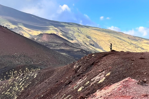 Catania: Etna Sunset Tour med upphämtning och avlämning