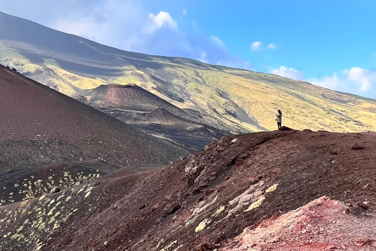 Catania: Etna Sunset Tour med upphämtning och avlämning