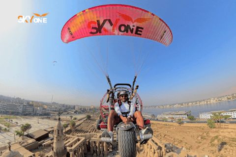Luxor: Tandem Paramotor Adventure Over the Nile & Temples