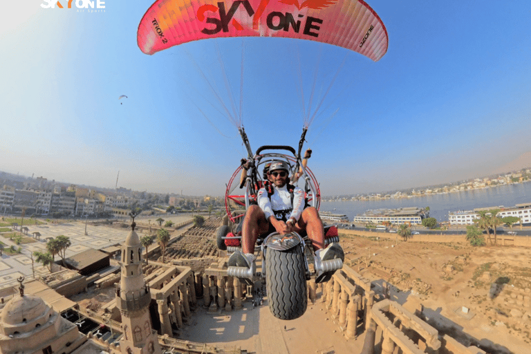 Luxor: Tandem Paramotor Adventure Over the Nile & Temples