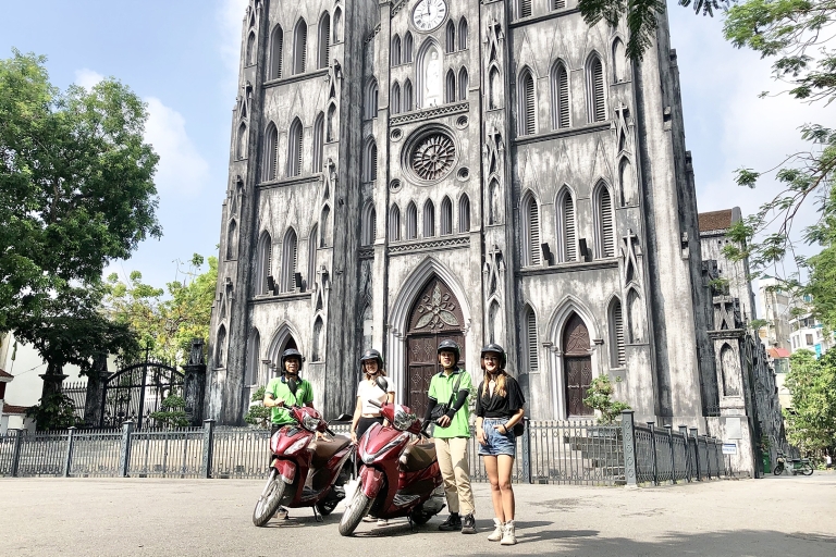 Aventure en scooter à Hanoi avec centre-ville et Battrang/Co loa