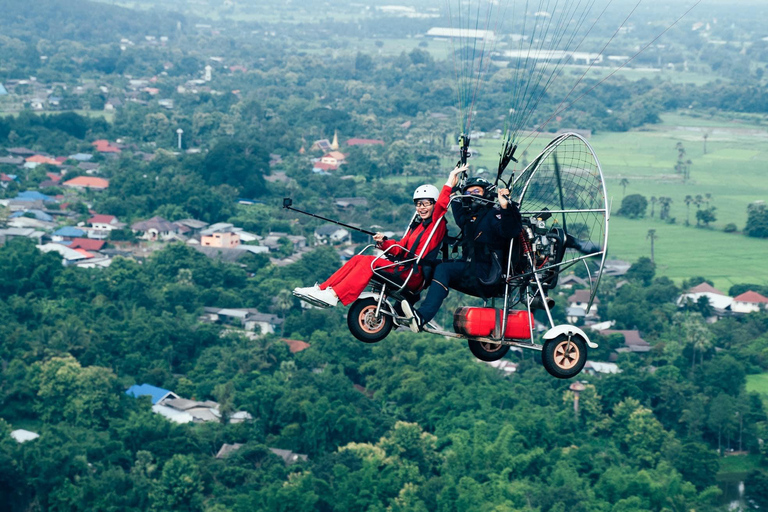 Chiang Mai Paramotor Flying Experience 15-20 Minute Flight Only