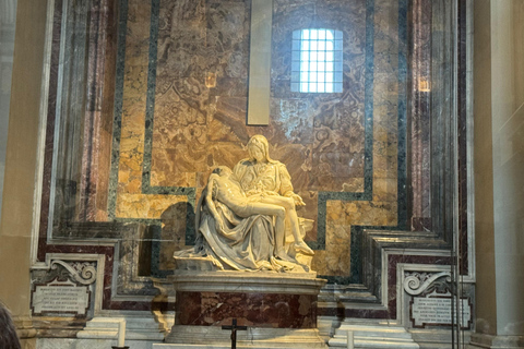 St. Peter's Basilica Audio Guided Tour With Dome Climb Without Elevator