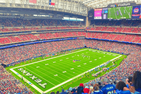 Houston: Voetbalwedstrijd Houston Texans in NRG StadiumBudget Stoelen