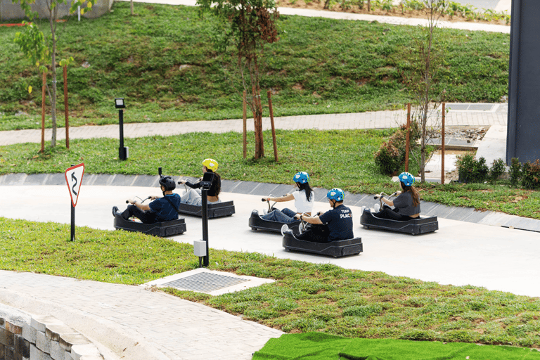 Kuala Lumpur: Skyline Luge Eintrittskarte4 Rodelfahrten mit Skyride