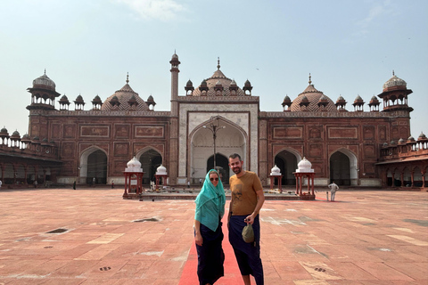 Agra: Tour della città vecchia a piedi con degustazione di cibo di strada