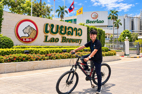 Guided Bike Tour to Buddha Park & Friendship Bridge 4 Hours Bike Tour to Buddah Park without workshop