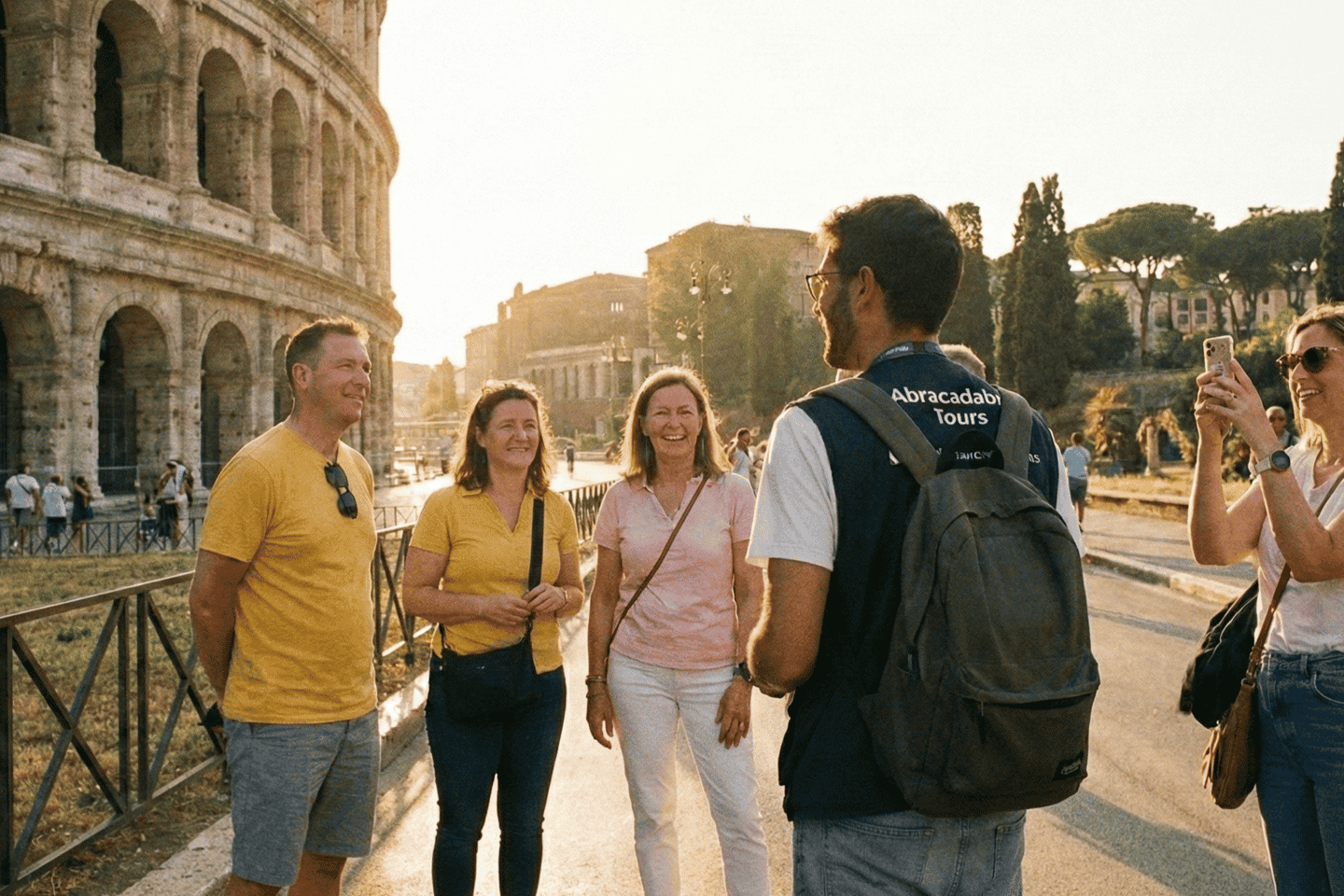 Rom: Kolosseum-Einlass mit Audioguide-App