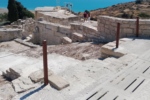 Cyprus tours Aphrodite Rocks, Kourion,