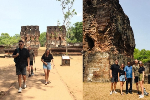 Visite touristique de Polonnaruwa et safari d'une demi-journée à Minneriya