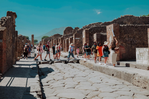 Naples: Pompeii and Mount Vesuvius Entry Tickets and Tour