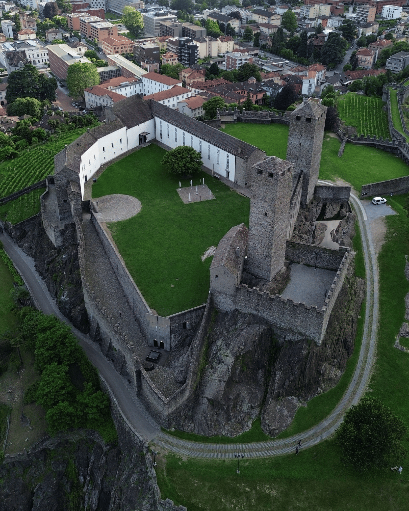 Eintrittskarte für das Castel Grande