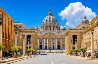 Vatikan: Eintrittskarte für die Domkuppel des Petersdoms, Papstgräber, Audiotour