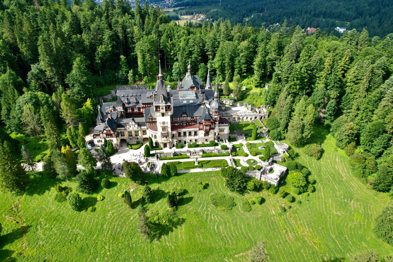 Från Bukarest: Peles slott och Brasov dagsutflykt