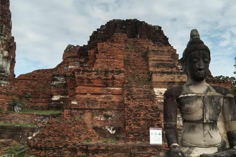 Lugar declarado patrimonio de la humanidad por la UNESCO: tour privado por AyutthayaTour por Ayutthaya + guía de habla inglesa