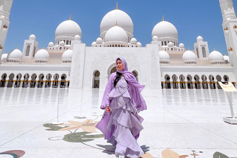 Dubai: Sheikh Zayed Mosque, Zayed Museum & Louvre Tour Private: Grand Mosque with Zayed National Museum & Louvre