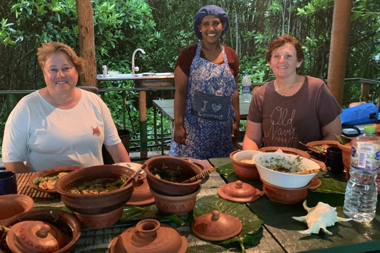 Aula de culinária do Sri Lanka em Bentota