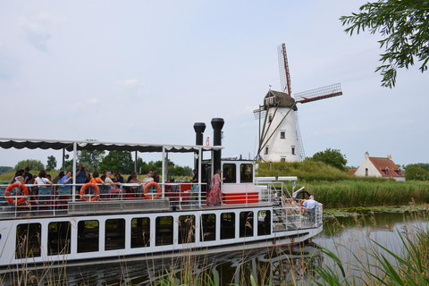 Boat trip & wine tour in Bruges