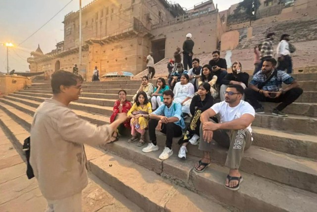 Visit RAW BANARAS | VARANASI OLD CITY GUIDED WALK WITH BOAT TOUR in Varanasi, India