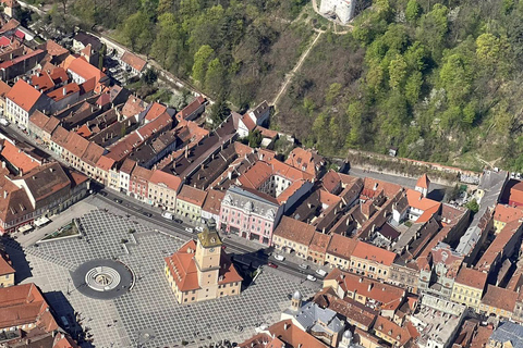 Zarnesti: 30-Minute Scenic Flight over Rasnov, Brasov & Bran