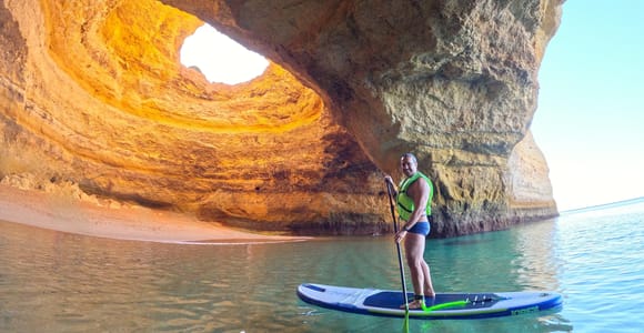 Benagil: Paddle Board Experience in Benagil Cave & 4k Photos