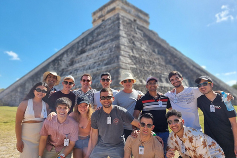 Riviera Maya: Cobá and Chichén Itzá Tour with Cenote & Lunch Private Tour with Pickup