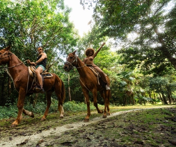 Riviera Maya: Horseback Ride, Zipline, and ATV Adventure