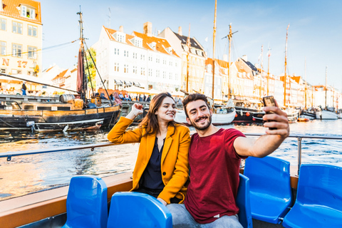 Copenhagen: Hop-On Hop-Off Bus Tour with Boat Tour Option 48-Hour Hop-on Hop-off Bus Tour