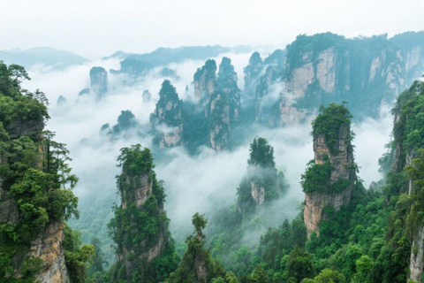 3-Day Zhangjiajie & Wulingyuan's Avatar Mountains Tour 1-Day Guided Tour Forest Park + Avatar Mountains