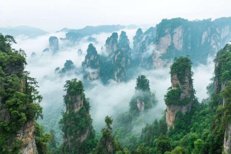 3-Day Zhangjiajie & Wulingyuan's Avatar Mountains Tour 1-Day Guided Tour Forest Park + Avatar Mountains