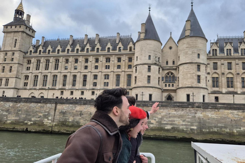 Seine River Sightseeing Guided Cruise Vedettes du Pont Neuf Departure Time - 12:00 pm