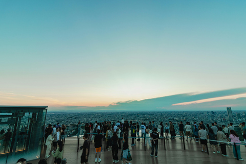 Tokyo: Shibuya Sky Sunset Entry & Night Walking Tour