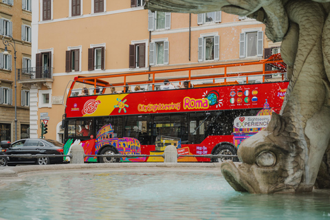 From Civitavecchia: Hop-On Hop-Off Rome Tour & Bus Transfer Rome Transfer Only by bus from Civitavecchia in Italian