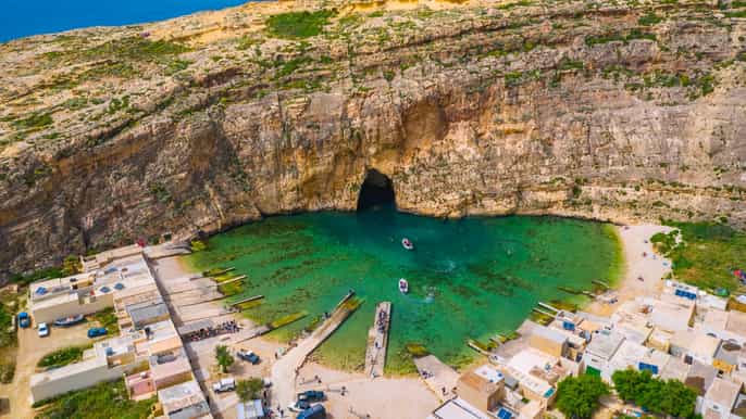 Da Malta: Tour di Gozo in jeep con pranzo e trasferimenti