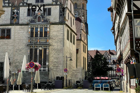 Drie-rivieren stad Hann. Münden: Rondleiding door Lindenau met humor en kennis van zaken.