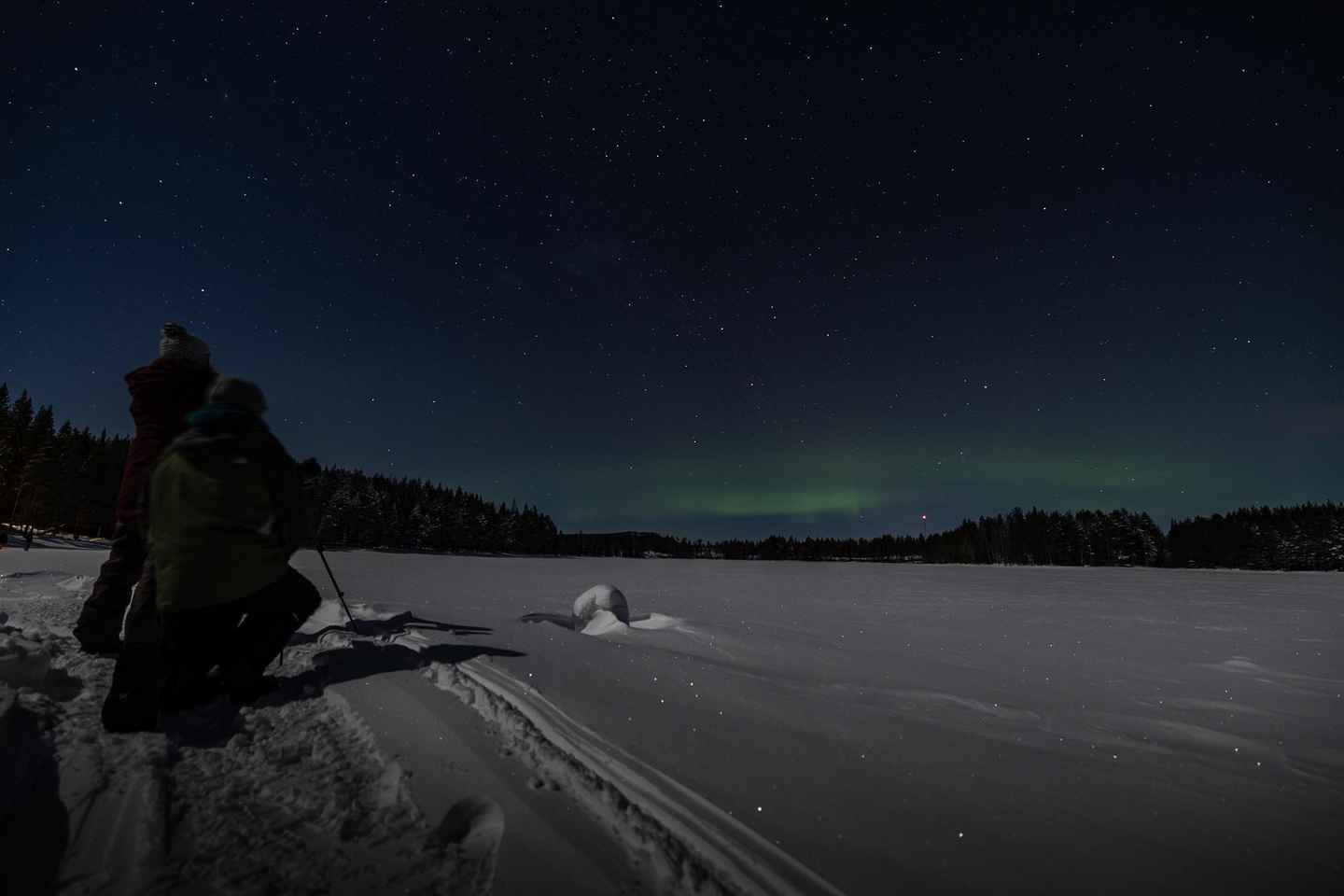 Överkalix : Photography Workshop by Night in Swedish Lapland