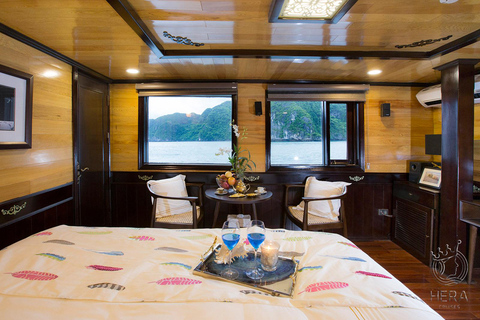 Hanoi: 3D2N Ha Long, Lan Ha Bay by Hera Grand Luxury Cruise Start From Hanoi by 8:00 AM