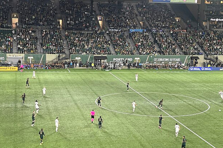 Portland Timbers Football Game at Providence Park Longside Lower - Central