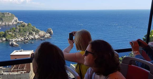 Taormina: Hop-On Hop-Off Bus Tour