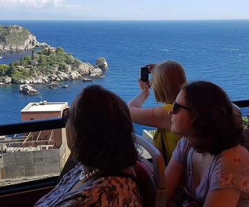 Taormina: tour en autobús turístico con paradas libres