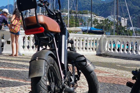 Tour guiado en E-Bike por el Centro Histórico de Río hasta Ipanema