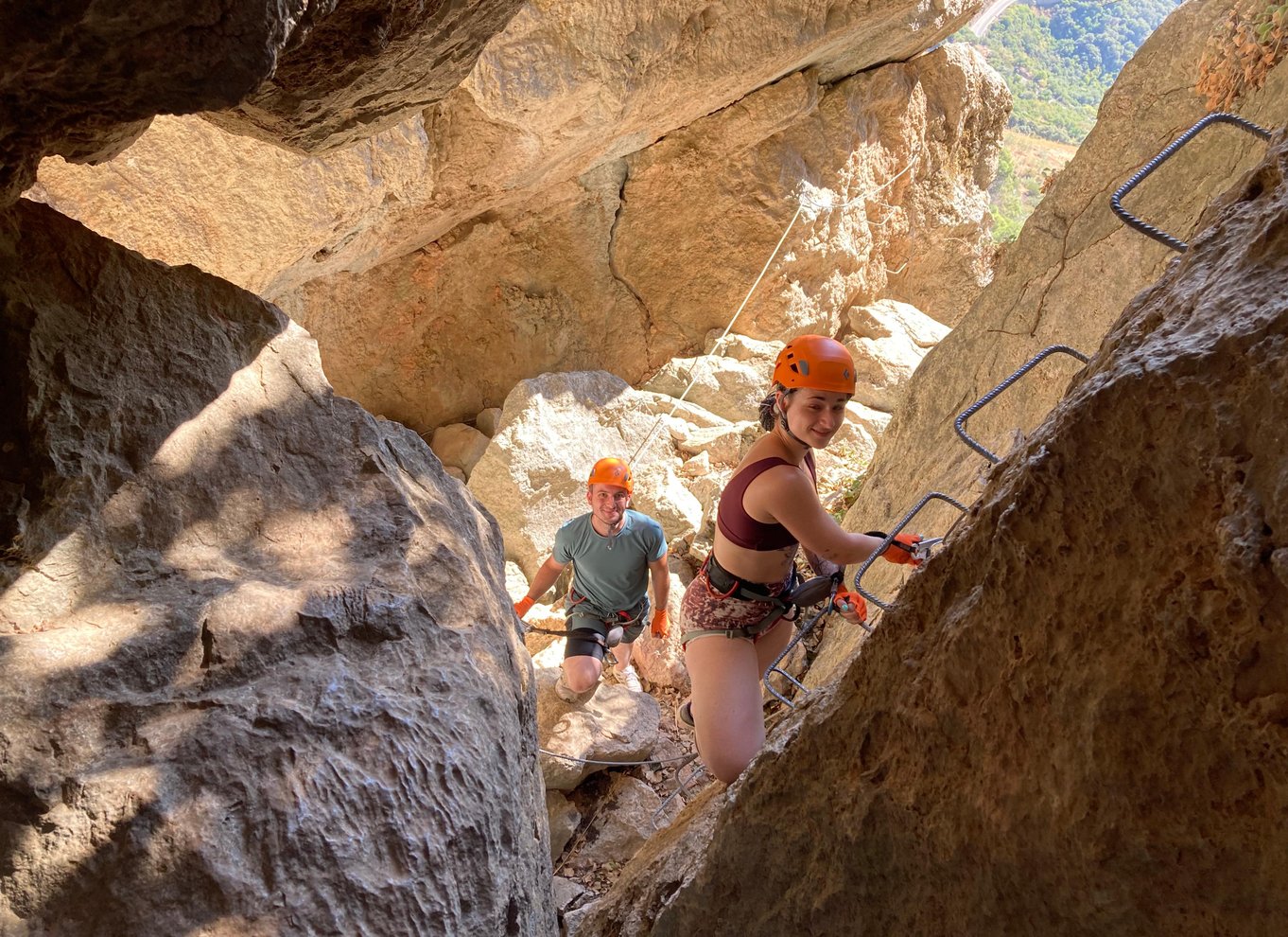 Fra Estepona: Klatretur på Vía Ferrata de Benalauria