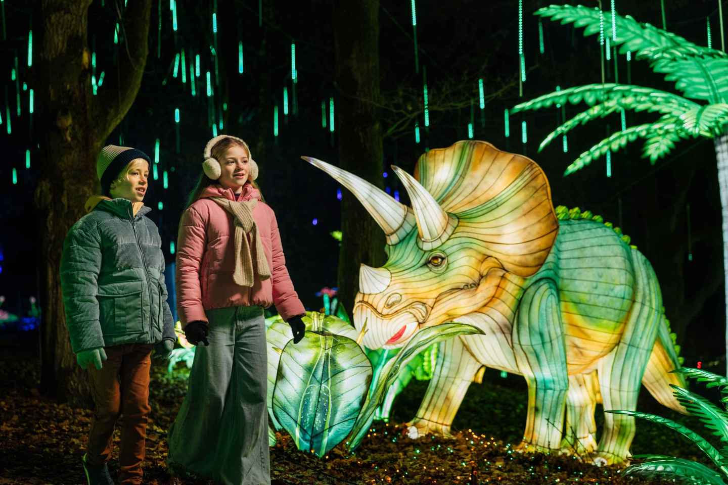 Hilvarenbeek: Light Safari at Beekse Bergen