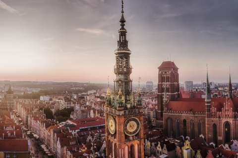 Gdańsk : Chasse au trésor et visite autoguidée des hauts lieux