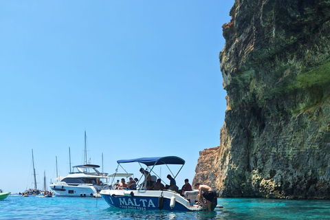 Gozo South & Comino Highlights: Private Boat Adventure 3 hours