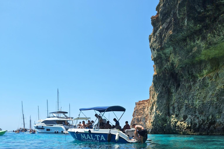 Gozo South & Comino Highlights: Private Boat Adventure 3 hours