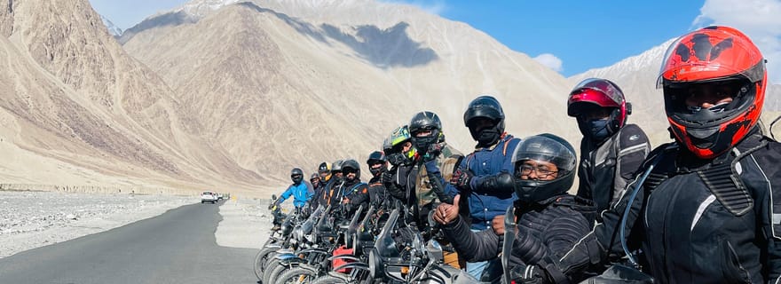 Au départ de Manali : circuit de 10 jours en moto à Leh et Srinagar