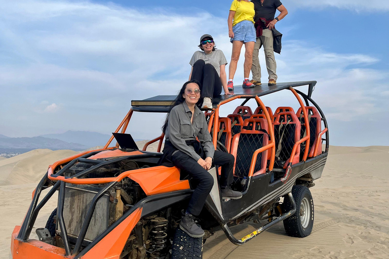From Ica or Huacachina: Fly over the Nazca Lines and Huacachina buggy I only fly over the Nazca Lines.