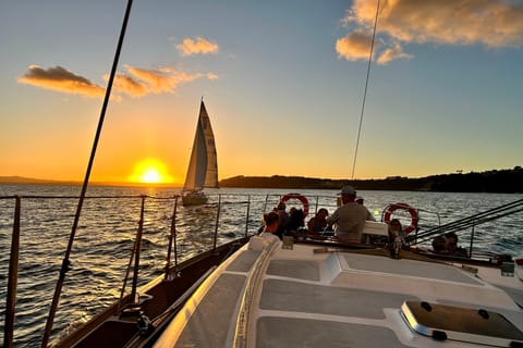Auckland: Harbour Sailing Cruise with 3-Course Dinner - Image 2